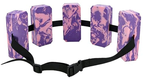 Ceinture De Natation pour Enfant, Ceinture Flottable Ajustable en EVA Aide D'entraînement Aquatique Accessoires De Natation Design Ergonomique pour Garçons, Filles, 15x7x4cm