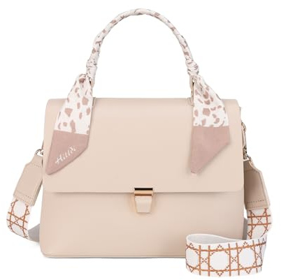 Gladdon Womens Small Crossbody Bag Designer Satchel Handbags with Wide Strap K
