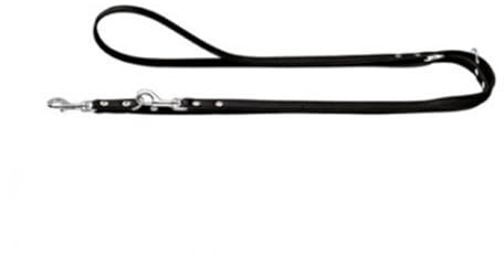 HUNTER Verst.Führleine Modern Art 11/200 Nickel schwarz/schwarz