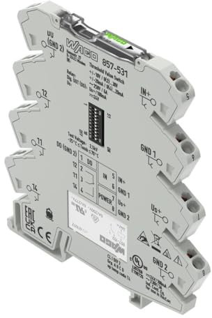 Wago 857-531 8P Grigio morsettiera elettrica