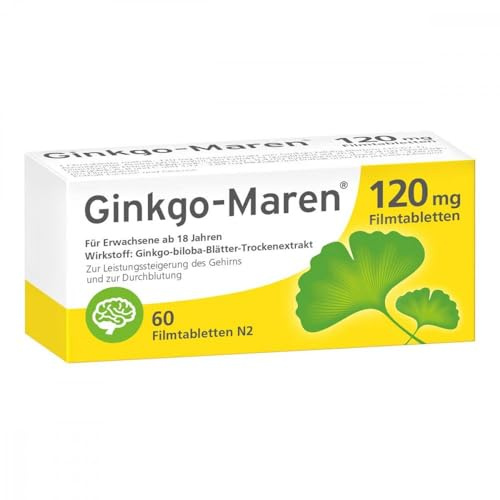 GINKGO-MAREN 120 mg Filmtabletten 60 St