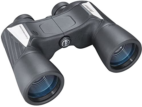 BUSHNELL - Jumelles Spectator Sport - 12x50 - Personnalisables - Design Ergonomique - Image Claire et Lumineuse - Perma Focus - Mise au Point Automatique - BS11250
