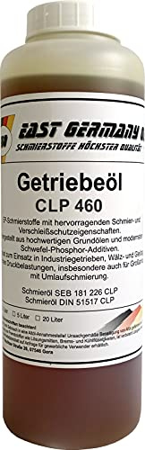 Getriebeöl CLP 460 Flasche 1 Liter Inhalt