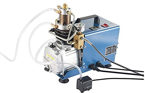 Bomba de compresor de aire de alta presión, 1800W 300BAR 1.8CFM 50L / MIN 4350SI Estación de llenado de paintball, rifle de aire de la bomba de aire para los pulverizadores de pintura de neumáticos de