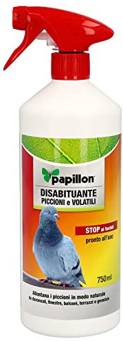 Papillon Repellente Piccioni e Uccelli (750 ml.) Repellente Uccelli, Repellente Uccelli, Scacciatore Uccelli Finestre, tetti, ECC, Multicolore