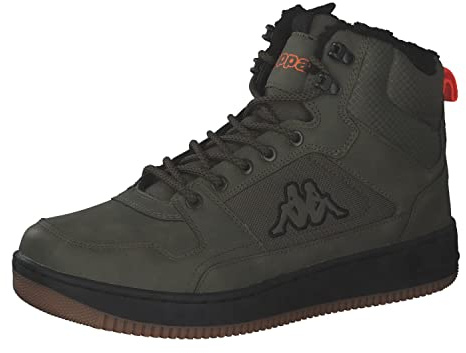 Kappa Herr sneakers skor High Top fodrad Stylecode 243046FUR 3111 grön, Grön, 43 EU