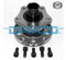 DAYCO Kit de roulement de roue KWD1054 Diamètre intérieur: 0,0mm avec capteur ABS intégré