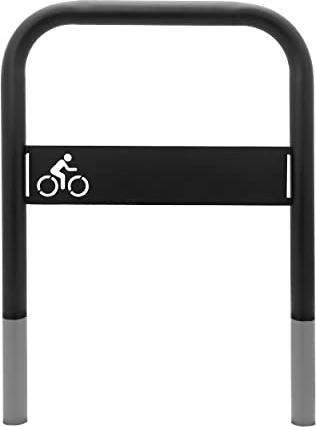MORIA DESIGN Fahrradständer Bodenparker 110 x 80 cm für 2 Fahrräder | Mountainbike, MTB, E-Bike, 2 Fahrräder, Fahrradanlehnbügel, galvanisiert, pulverbeschichtet, Bodenparker, Garage, Garten