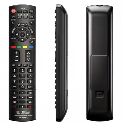 Universal Ersatz Lost Fernbedienung für fast alle Panasonic und Smart TV N2QAYB000485 N2QAYB000100 N2QAYB000221 N2QAYB00048 PN-15+EL