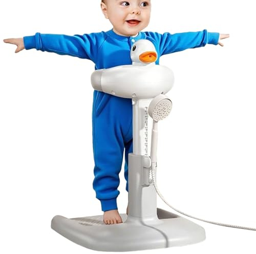 TQEBWUS Support De Bain Bébé - Base De, Support Debout Antidérapant Avec Hauteur Réglable Pour Filles Garçons Et Pendant La Douche Assis
