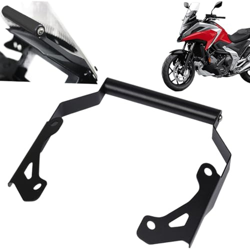 Genérico Soporte para Teléfono Móvil de Motocicleta | Soporte De GPS para Moto De Aluminio,Barra Transversal Extensible Y GPS para Motocicletas