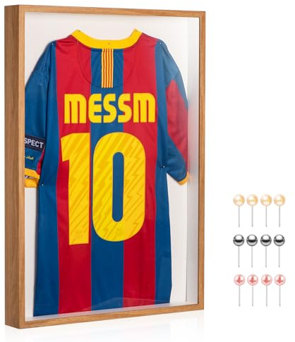 MUXIUNT 3d Tiefer Bilderrahmen Zum Befüllen 50x70cm Mit Weichem Leinenfutter–echtes Glas,bilderrahmen 3d Mit Tief Breit Zum Befüllen Ausstellung Basteln Hochzeit Baby Trikot T-Shirt Foto Deko Geschenk