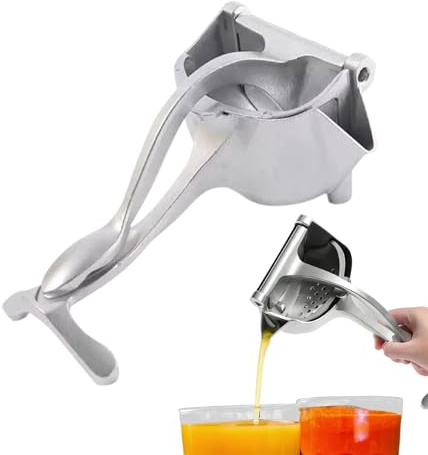 Presse-agrumes manuel pour fruits et citron, outil de cuisine avec poignée ergonomique, facile à utiliser et à nettoyer pour orange, citron vert, pamplemousse, grenade et autres fruits