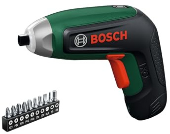 Bosch IXO8 atornillador a batería (incl. set de 10 puntas y batería de 4V, en caja de almacenaje)