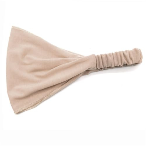 Abaodam Elastische Sportstirnbänder Breites Bequemes Haarband aus Gewebe 4 Stück pack für Damen und Mädchen zum Yoga Laufen und Täglichem Tragen