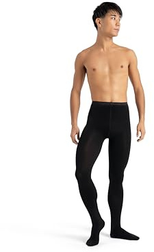 Capezio Mt11 Mallas para Hombre, 30 den, Negro, L (Pack de 3)