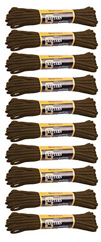 Grafters runda 210 cm kängor snören (paket med 10)