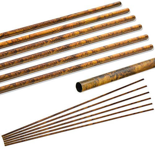 MILAEM 30 Zoll Bogenschießen Pfeilschäfte Pure Carbonpfeil Schaft ID 6,2 mm Kohlenstoffpfeile Spine 250-600 Carbon Pfeile Pfeilrohr schäfte für DIY Pfeile Compound Recurve Bogen Jagd