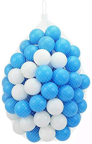 DIVCHI Playballs, mjuka pit bollar för barn, små färgglada plastbollar, krosssäker, slät yta och inga vassa kanter, giftfritt, flerpack babygodkänt lekbollset