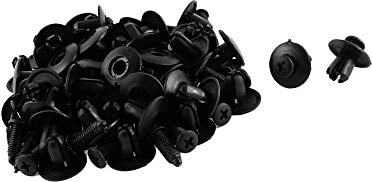 A ABSOPRO Automobile Fermi 8mm nit Fästanordning Plast Svart (50set)