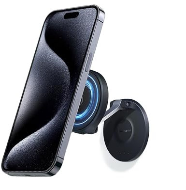 Baseus MagPro Series Magnetischer Handyhalter Auto, 180° Verstellbare Magnetische Handyhalterung Halterung, Mehrzweck Faltbarer Handyständer für iPhone 15 Pro Max, Samsung S24 Ultra & Mehr
