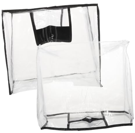SHERCHPRY 2stücke PVC Kofferschutz Transparentes Wasserdichtes Gepäckschutzcover Mit Elastischem Rutschfestem Kofferschutzhülle Für Reise Trolley Koffer Kratzfest Und Staubdicht