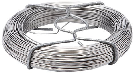 La Cordeline CJN893 Bobinot Fil Acier Inox 50 M, Argenté