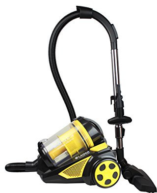 Klaiser BS110 Aspirateur Sans Sac Multi Cyclone Alligator Xtreme Force - Puissance 1600W - Pure Air - Ultra Confort - Cordon Extra Long 7 Mètres - Tube télescopique Extra Long 92cm