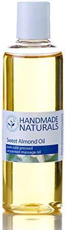 Handmade Naturals Pure Cold Pressed Sweet Almond Oil