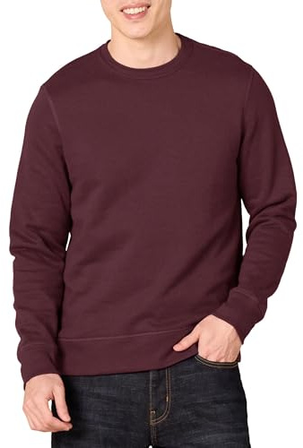 Amazon Essentials Hombre Sudadera de Forro Polar con Cuello Redondo (Disponible en Tallas Grandes y Largos Especiales)