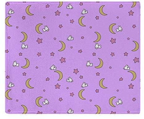 YISUMEI Decke 150x200 cm Kuscheldecken Sanft Flanell Weich Fleecedecke Bettüberwurf Sailor Moon