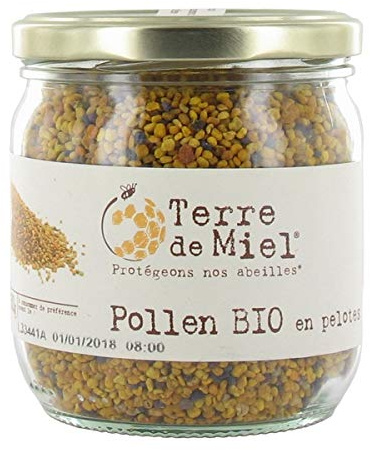 TERRE DE MIEL - POLLEN POT VERRE ESPAGNE - 250 G