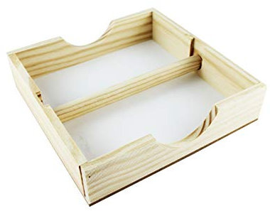 Wagtail Servilletero Madera 19,5 x 19,5 x 4,5 cm