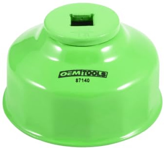 OEMTOOLS 87140 64mm 14 Flöte Ölfilterschlüssel Economy Ölfilterschlüssel für den Einsatz mit Toyota Auto Ölfilter Entferner Verhindert Rutschen 3/8 Zoll Drive Auto Filter Schlüssel
