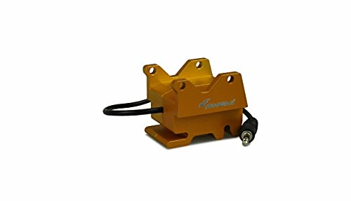 Amewi Elektronisches Schnellwechselsystem für Bagger 1:14, CNC Aluminium, Made in Germany, Gold
