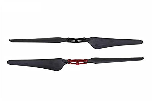 VLIZO Kamera Drohne Hexacopter Zubehör Quadcopter Teil kompatibel mit DJI E800 Tarot 1760 Kunststoff Faltpropeller mit Adapter 17 Zoll Klinge ( Color : 1 Order List )