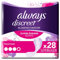 Always Discreet Inkontinenz-Slipeinlagen für Frauen Normal Stück 28, Absorbieren Gerüche Und Nässe, Verhindern Auslaufen