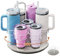 Kssiaz Organizador de Botellas de Agua para Stanley, Portavasos Giratorio para Stanley, Organizador de Vasos para Stanley Owala Yeti Starbucks, Organizadores y Almacenaje de Cocina, Botellero, Gris