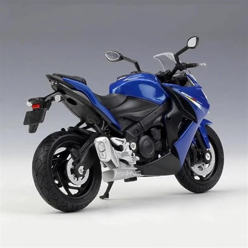 MPODYTSF Maßstabgetreues Modell Motorrad Metall Modell Sammlung Simulation Druckguss Geschenke 1/18 Für Suzuki GSX-S 1000 F(with Retail Box)