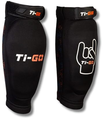 TiGO Kids RIDESHIELD Pro Cycling Knee Pads - Protection Bike Riding Knee Sleeve Youth X - Large