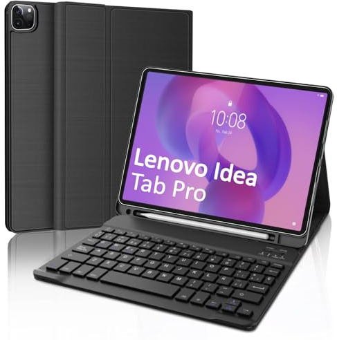 WINCHKING Funda Teclado para Lenovo Tab P12 2025 12.7 Pulgada