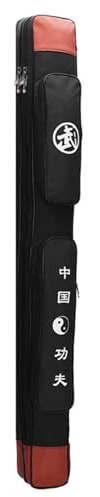 Large Multi Weapons Case,Sword Bags,Tai Chi Stick Bag,Martial Arts Sword,Long Weapons Bag,Thick Canvas Sword Bag,Bo Jo Staff,Bokken Sword Case,Can Hold Two Swords or Two Sticks A,Double layer