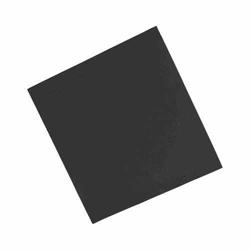 Cocoarm CPU Pads Thermiques 100x100x2mm Haute Conductivité Thermique Doux Non Conducteur Silicone Pads de Refroidissement pour PC Ordinateur Portable GPU Électronique avec Taux de (BLACK)