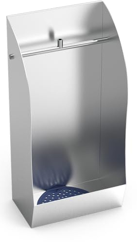 Lioninox Urinoir INOX Individuel 335x217x670 mm