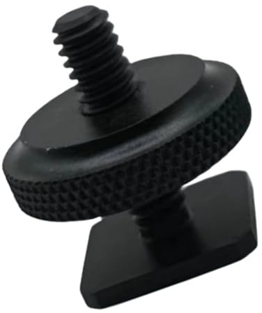 Metall-Blitzschuh auf 1/4-Zoll-Schraubenkonverter für DSLR-Kameras, Installation von Mikrofon, LED-Licht, Haltbarkeit, Konstruktion, einlagige Schraube