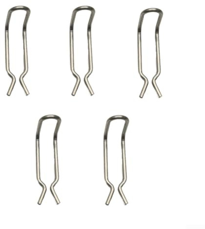 snowchecking Set of stainless steel spring clamps for Karcher pressure washers K3 K4 K5 K6 hose pipe, resistant clips designed for hose fastening, pack of 5 or 10 (5 PACK)