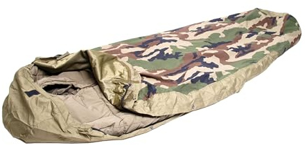 Mil-Tec Unisex - Vuxen modulär 3-Lg sovsäck, Lam cce, One Size