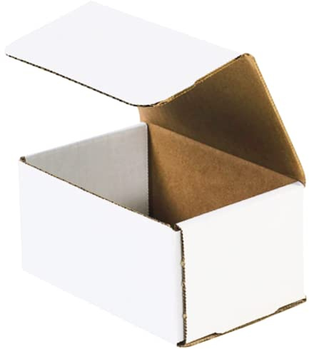 BOX USA Shipping Boxes Small 6L x 4W x 3H 50-Pack - Corrugated Cardboard Box for Moving, Mailing, Packing, Packaging and Storage
