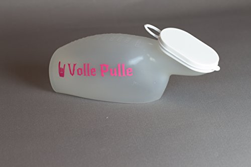 Urinflasche für Frauen 1000 ml mit Beschriftung