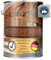 ColourPlus Holzschutzlasur außen 2,5 Liter - Nussbaum - wetterfeste Holzschutzfarbe mit UV-Schutz für Gartenmöbel, Zäune und Carports - Holzlasur und Holzschutz Öl-Lasur für außen